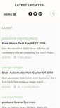 Mobile Screenshot of latestupdates.org